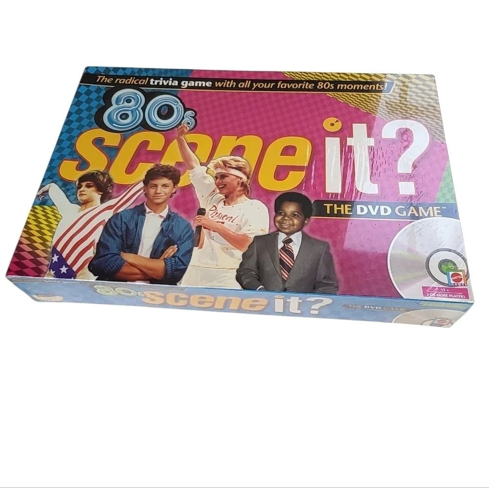 80s Scene It? Trivia DVD Game